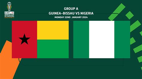 nigeria guinea bissau match
